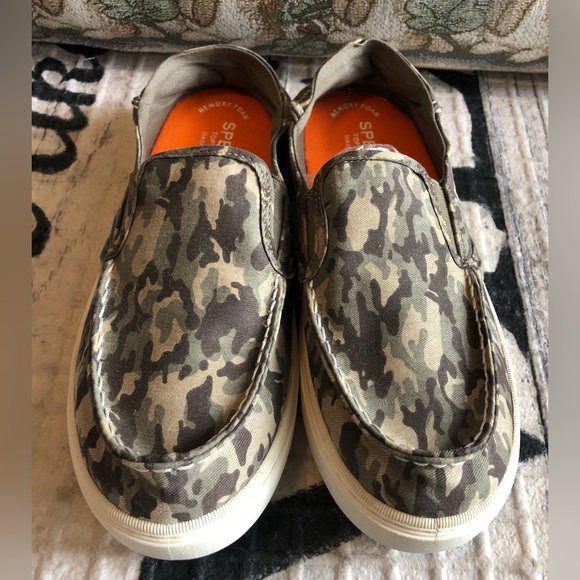 Sperry top sider Camo boot shoes women’s size 6 - Picture 5 of 10